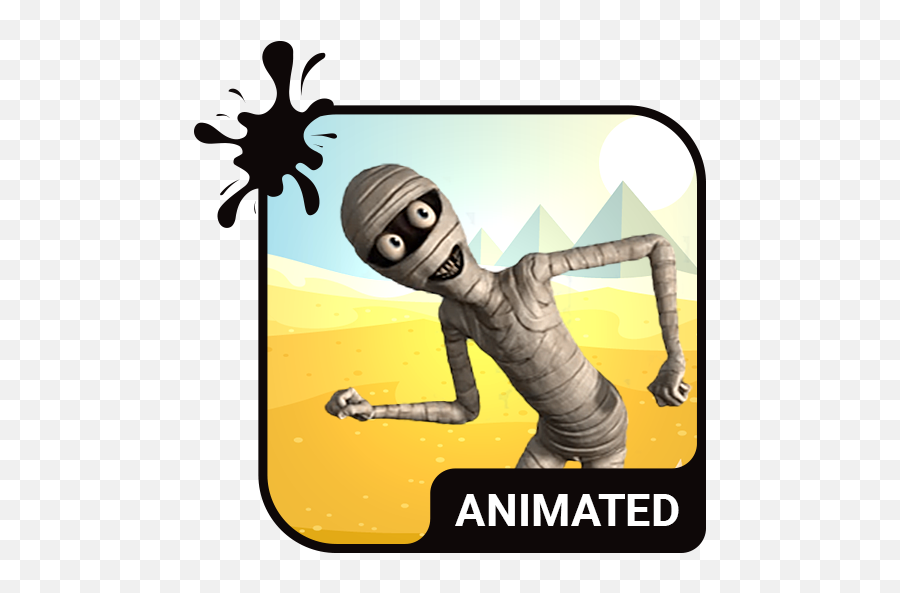 Mummy Dance Animated Keyboard Live - Water Animated Keyboard Emoji,Mummy Emoji