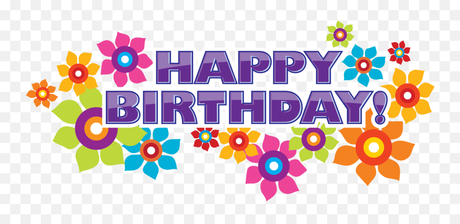 Happy Birthday Words Clipart - Clip Art Happy Birthday Words Emoji,Facebook Birthday Emoji