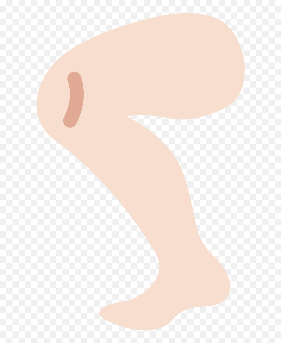 Twemoji12 1f9b5 - Emoticon Pierna Emoji,Knee Emoji