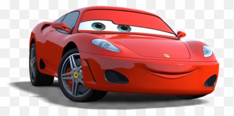 Red Car From The Movie Cars - Michael Schumacher Ferrari Disney Emoji,Red Car Emoji