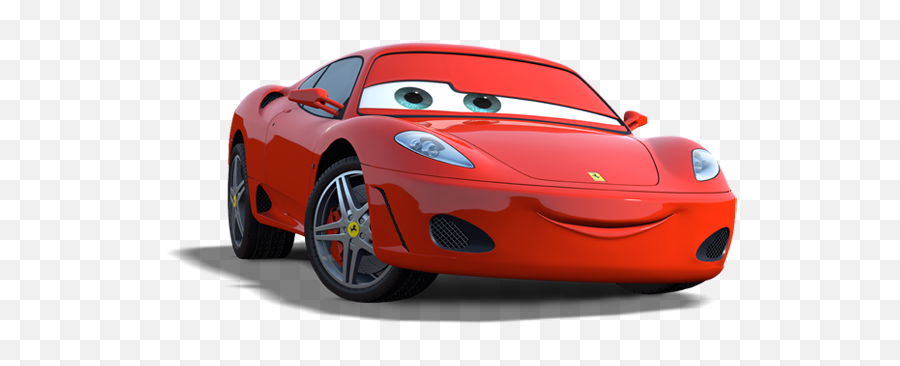 Red Car From The Movie Cars - Michael Schumacher Ferrari Disney Emoji,Red Car Emoji
