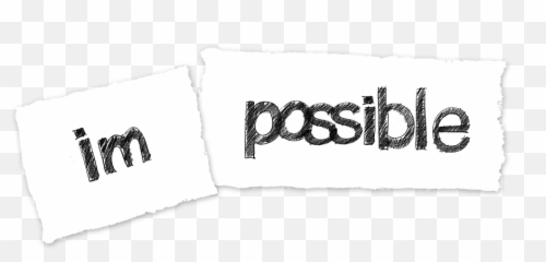 Free Chance Opportunity Images - Posible Imposible Emoji