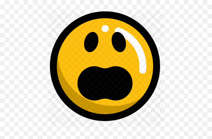 Wow Emoji Icon - Circle,Buddha Emoji