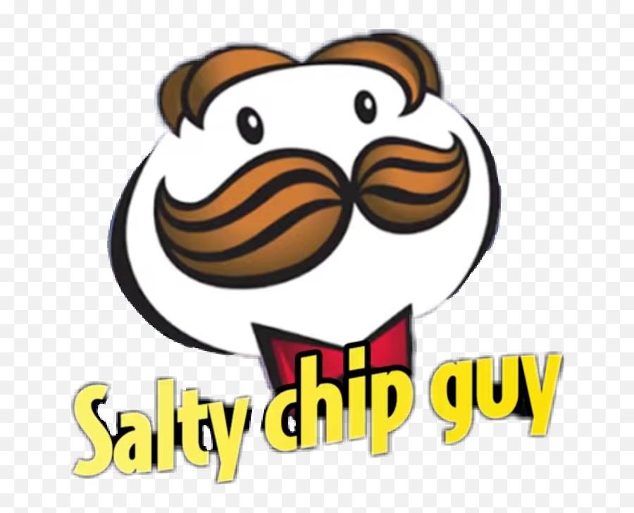 Freetoedit Salty Chip Guy Pringles Off - Pringles Logo Emoji,Pringles Emoji