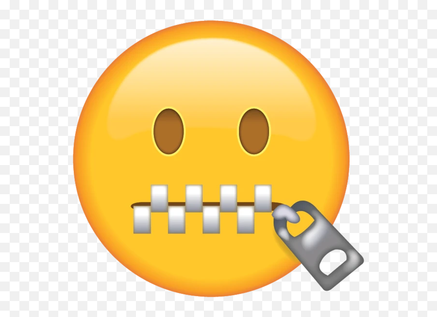 Zipper - Zipper Mouth Emoji Png,Lips Emoji