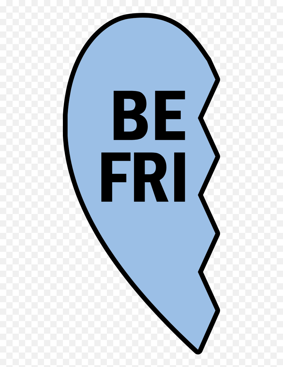 Best Friend Heart Youth Full - Zip Hooded Sweatshirt Electric Blue Emoji,Friendship Heart Emoji