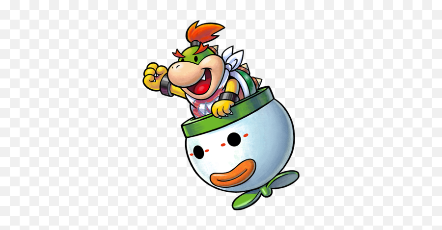 Bowser Jr - Mario And Luigi Rpg Bowser Jr Emoji,Bowser Emoji