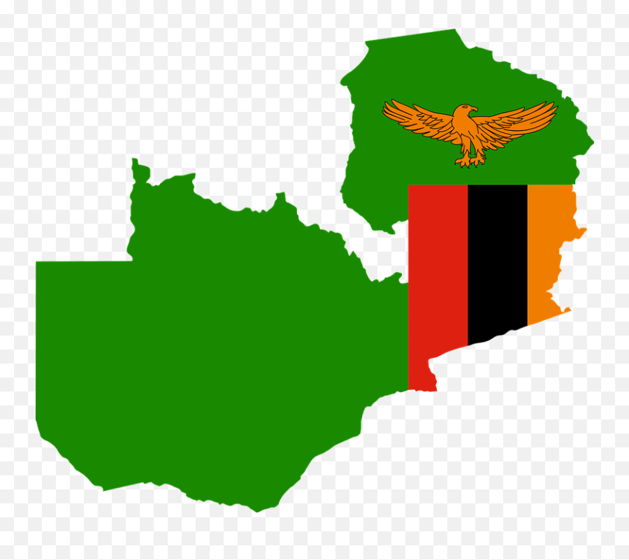 Flag Of The Republic Of Zambia - Zambia Flag Map Png Emoji,Ghanaian Flag Emoji