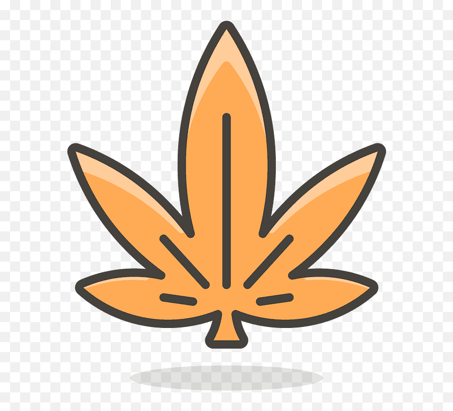 Cannabis Plant Icon Hd Png Download - Weed Icon Emoji,Emoji Gas Station