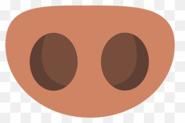 Pig Nose Emoji Clipart - Circle,Woman And Pig Emoji