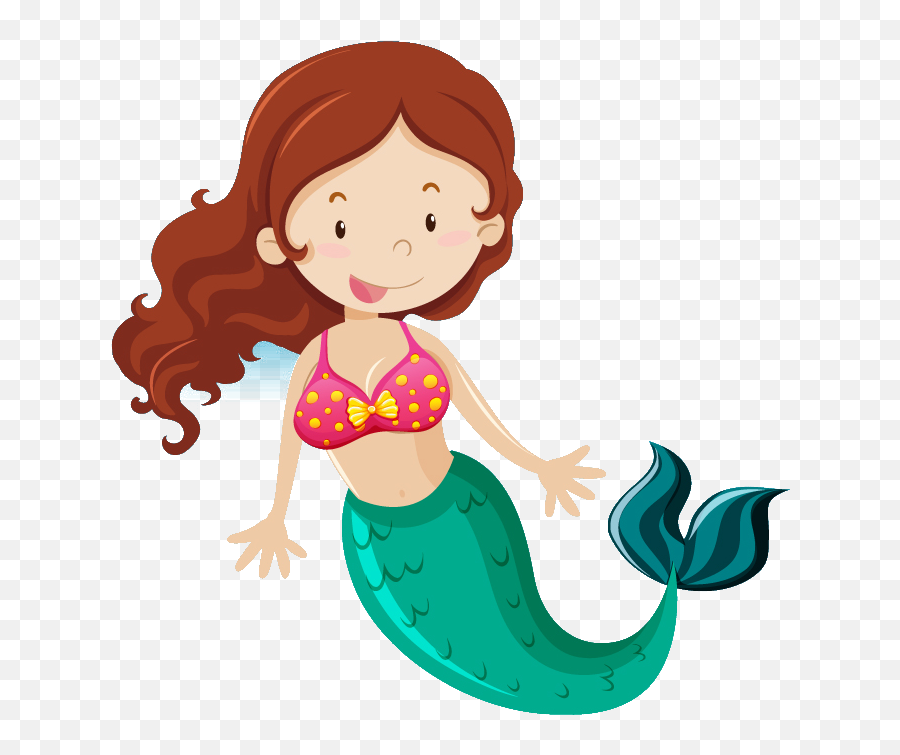 Scuba Mermaid Kids Birthday Party - Cute Mermaid Clipart Cute Mermaid For Kids Emoji,Is There A Mermaid Emoji
