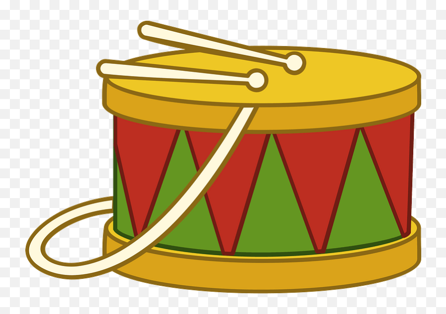 Drum Clipart - Clipart Image Of Drum Emoji,Drumstick Emoji