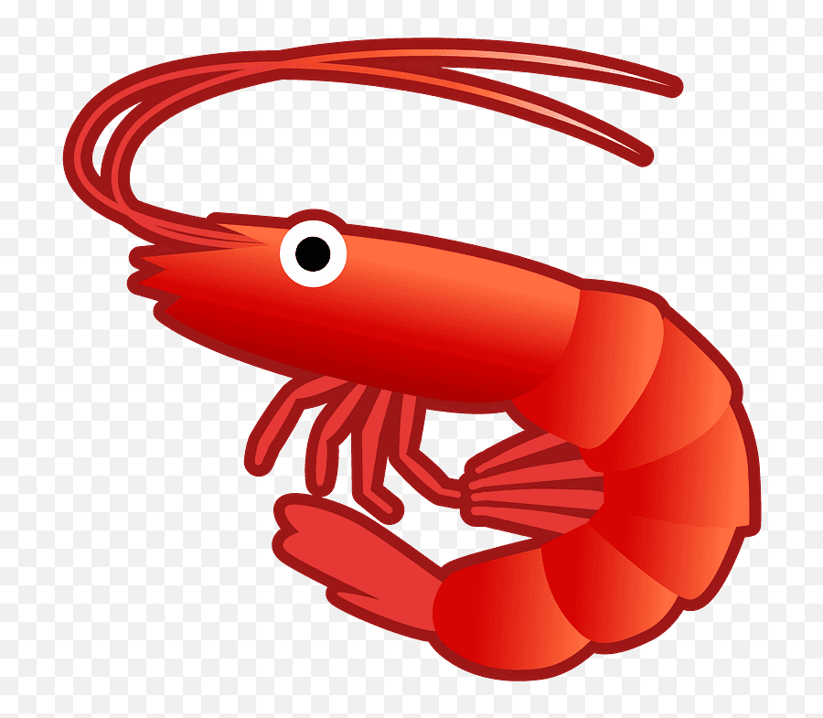 Shrimp Emoji Clipart - Shrimp Icon,Lobster Emoji Android