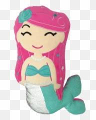 Mermaid Reversible Sequin Pillow - Tail Flip Plush Emoji