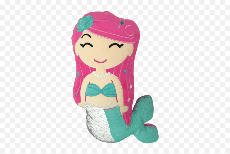 Mermaid Reversible Sequin Pillow - Mermaid Tail Flip Sequin Plush Emoji,Is There A Mermaid Emoji