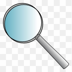 12421 Glass Free Clipart - Cartoon Magnifying Glass Png Emoji,Magnifying Glass Fish Emoji