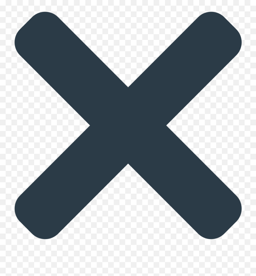 Fxemoji U2716 - Clip Art Cross Mark,Christian Emoji