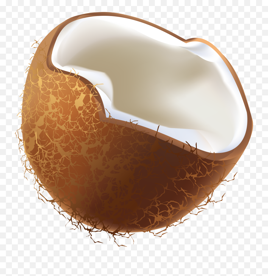 Coconut Png Image - Broken Coconut Png Emoji,Emoji Peach Meaning