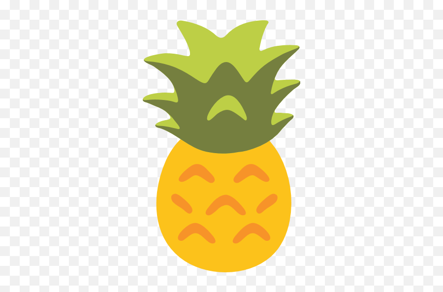 Pineapple Emoji In 2019 - Pineapple Emoji No Background,Herb Emoji