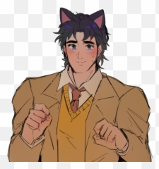 Neko Mew - Neko Jojo Emoji,Catgirl Emoji