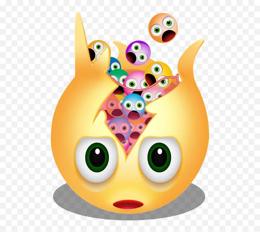 Graphique Émoticône Explosion - Emoticon Emoji,Explosion Emoji