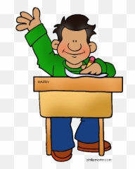Boy Raising Hand Clipart - Boy Raising Hand Clipart Emoji,Raises Hand Emoji