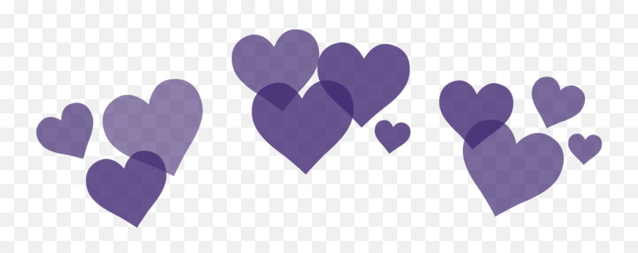 Yvonne Nguyen - Purple Hearts Transparent Background Emoji,Wheel Of Dharma Emoji