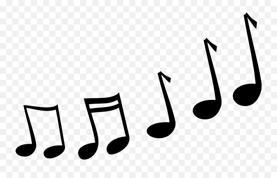 Clip Art Musical Note Image Cartoon - Music Notes Cartoon Png Emoji,Music  Note Emoticon - free transparent emoji 
