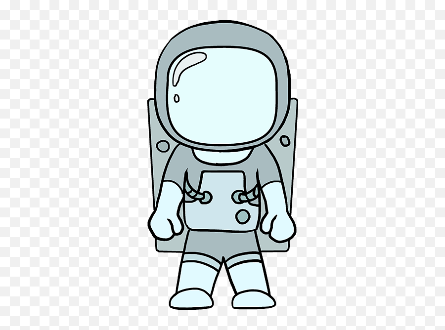How To Draw An Astronaut - Really Easy Drawing Tutorial Astronaut Easy To Draw Emoji,Astronaut Emoji
