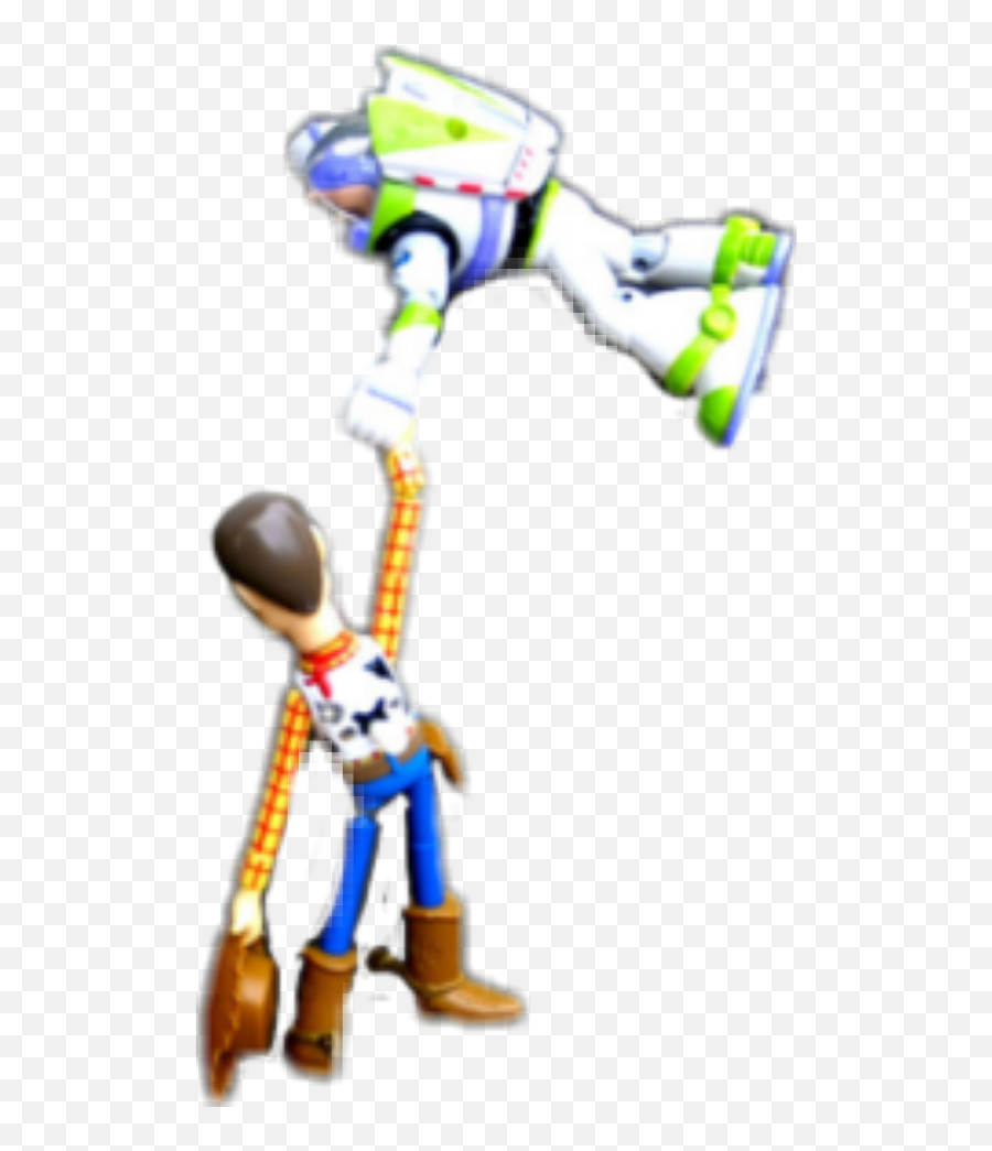 Woody Buzz Hanging Toystory - Cartoon Emoji,Hanging Emoji