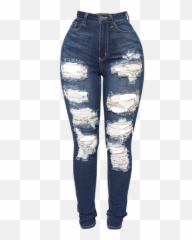 Ripped Jeans Stickers - Fashion Nova Distressed Emoji