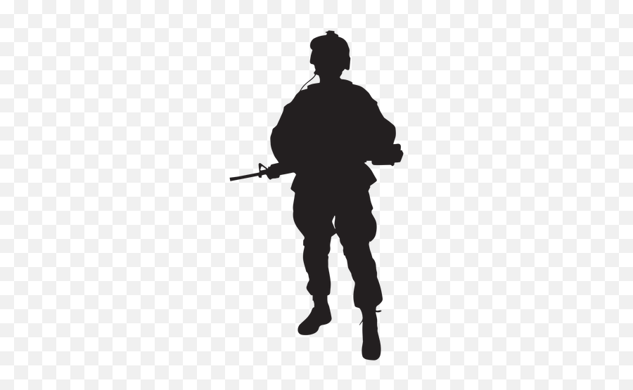 Clip Art Vector Graphics Image Portable - Soldier Silhouette Png Emoji,Military Salute Emoji