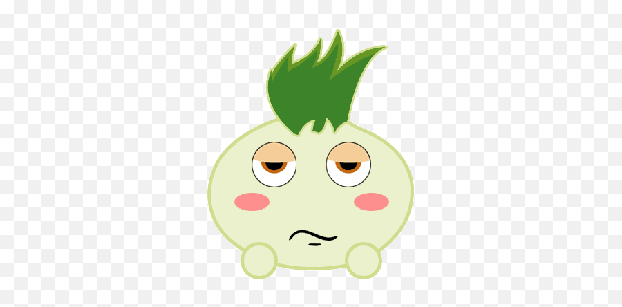 Chibi Onion - Cartoon Emoji,Yas Emoji