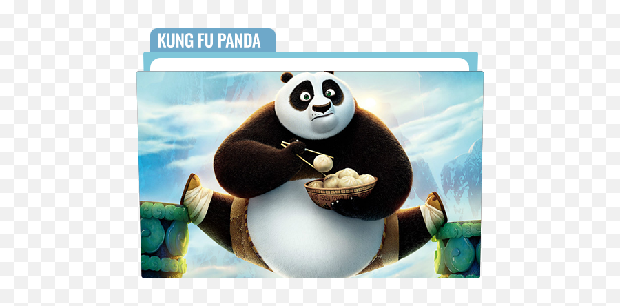 Kung Fu Panda Folder Icon Free Download - Kung Fu Panda Emoji,Kung Fu Emoji