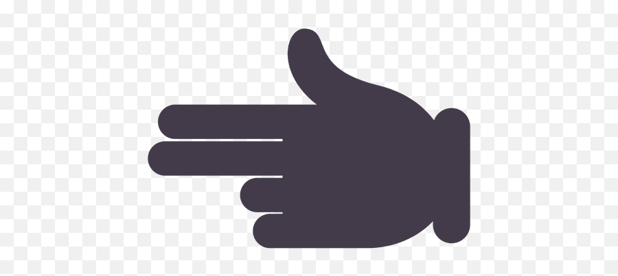 Flat Hand Gesture Fingers - Transparent Png U0026 Svg Vector File Sign Language Emoji,Finger Gun Emoji