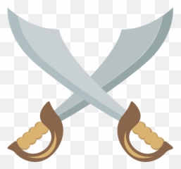 Crossed Swords Emoji Clipart - Crossed Swords Emoji,Dagger Emoji
