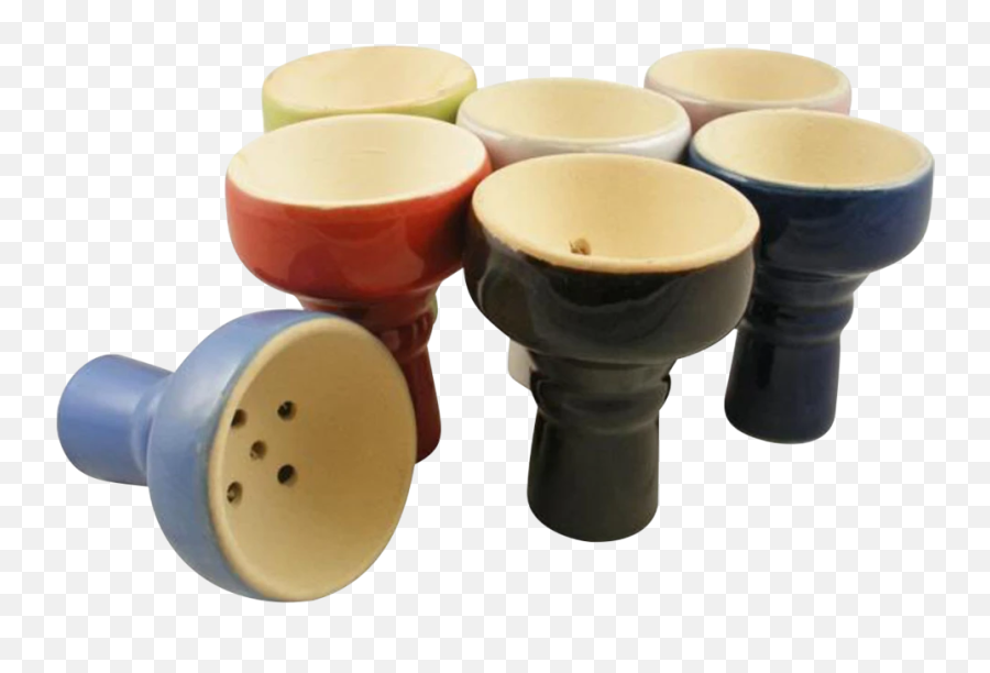 Colored Single Head Outside Sitting Hookah Bowl - Cylinder Emoji,Drum Roll Emoji