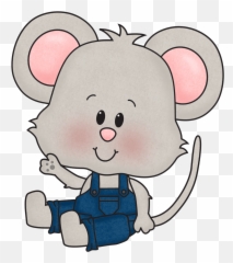 Cute Clip Art Mouse - Clip Art Library Png Transparent Mouse Clipart Emoji,Mice Emoji