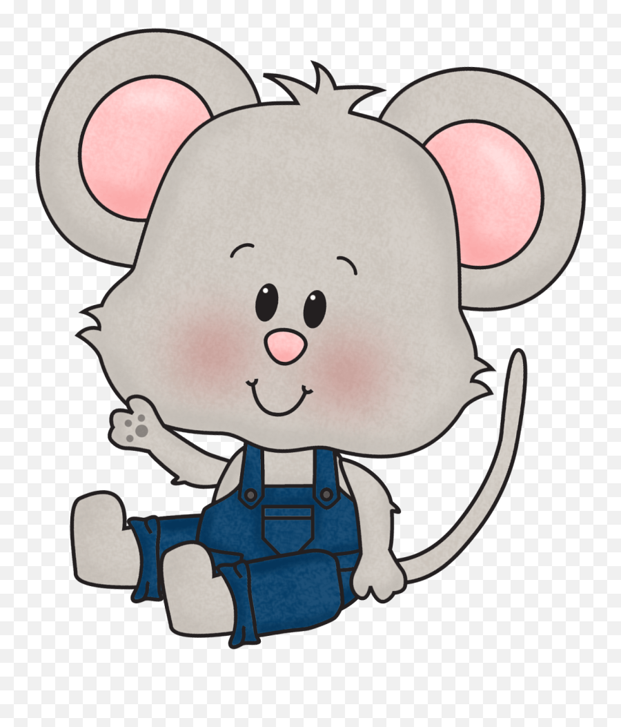 Cute Clip Art Mouse - Clip Art Library Png Transparent Mouse Clipart Emoji,Mice Emoji