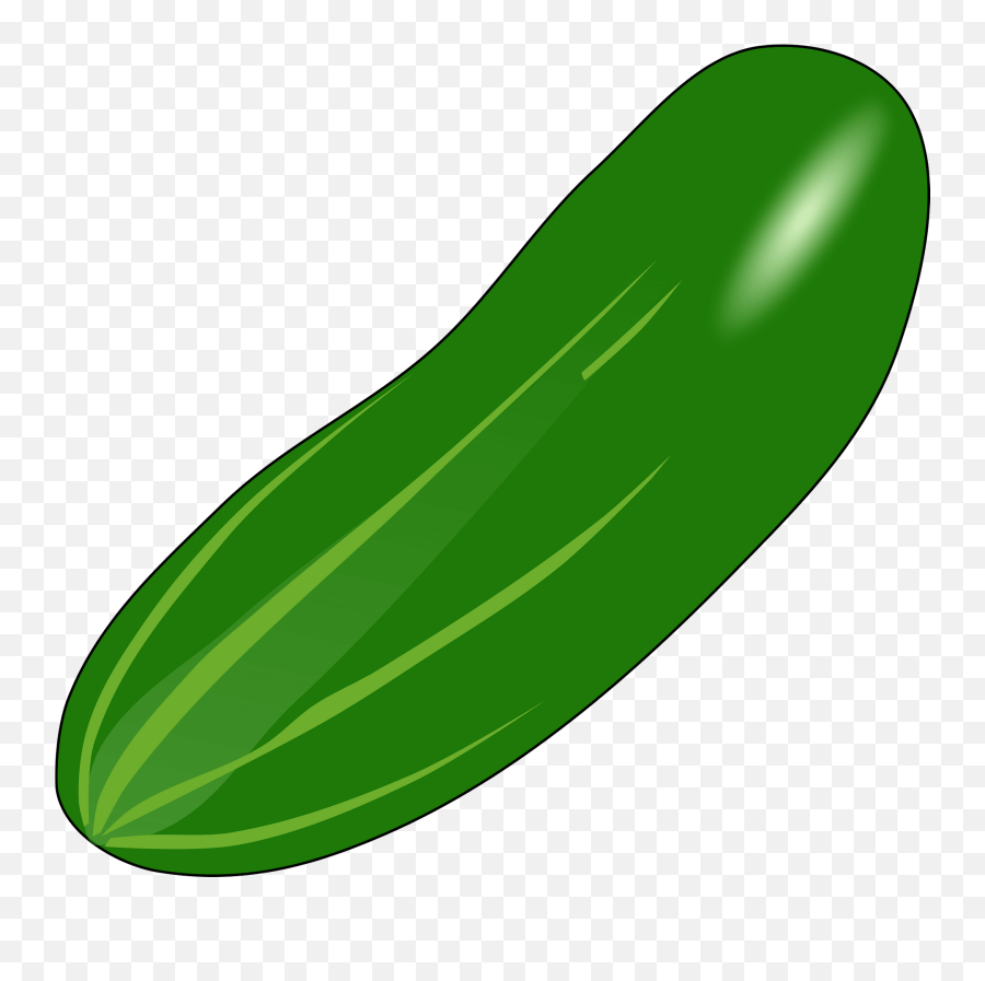 Cucumber Clipart - Cucumber Clipart Emoji,Purple Pickle Emoji
