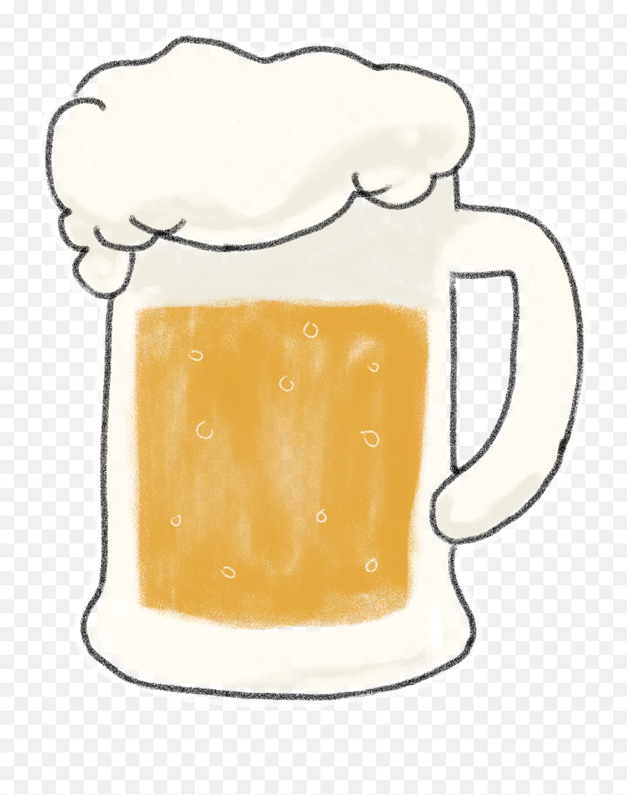 Largest Collection Of Free - Toedit Beercerveza Stickers Beer Glassware Emoji,Beer Moon Emoji