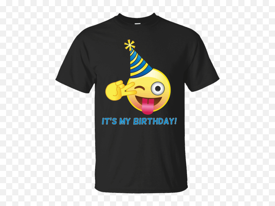 Emoji Its My Birthday Peace Sign With Party Hat T - Im Dead Inside Shirt Dolphin,Party Hat Emoji