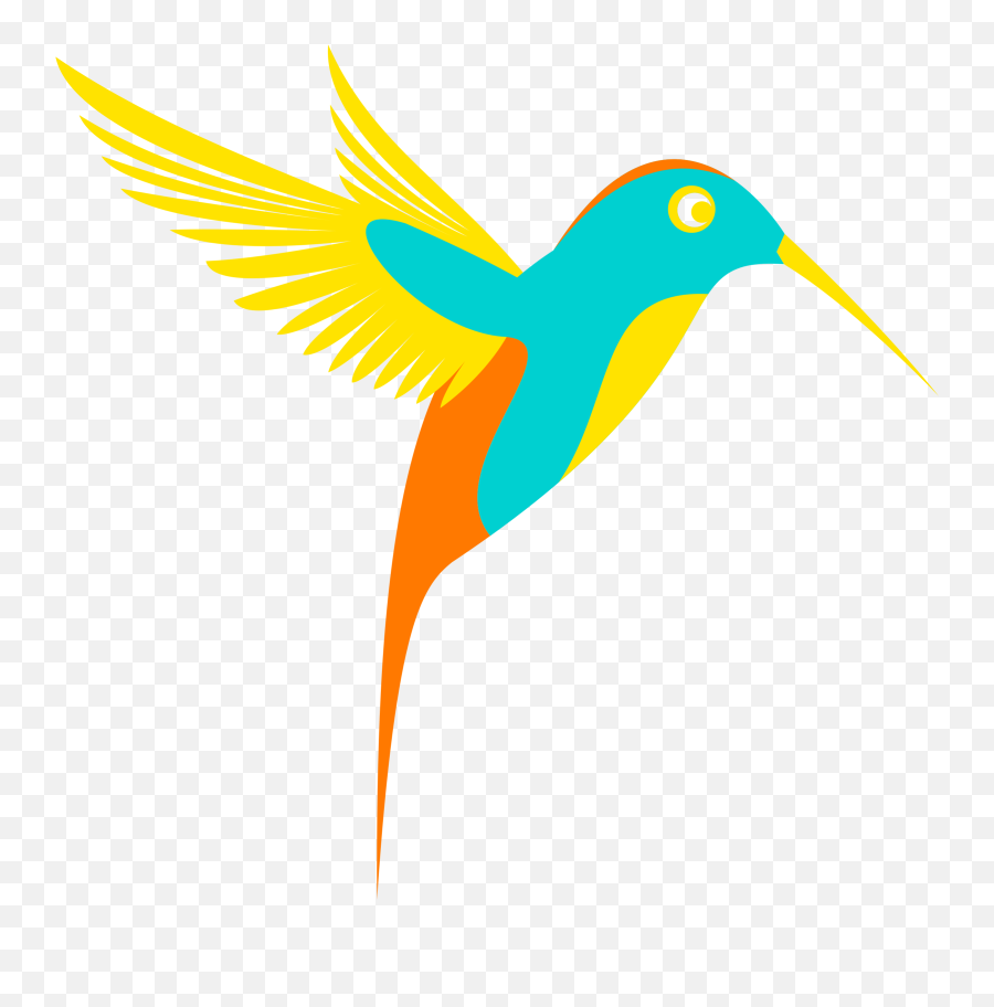 Colibri Colorful Bird Vector Clipart Image - Colorful Bird Vector Png Emoji,Rainbow Emoji