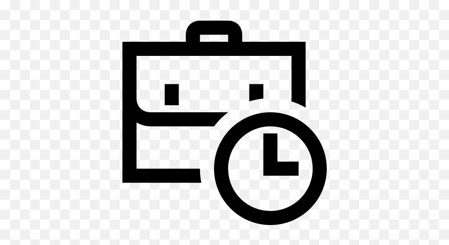 Business Time Icon - Briefcase Emoji,Business Time Emoji