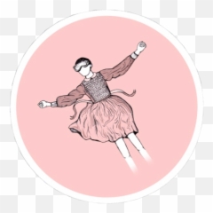 Eleven Pool Water Blindfold - Stickers Stranger Things Pink Emoji