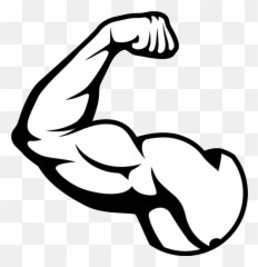 Muscle Clipart No Background - Png Emoji