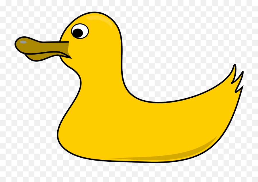 Rubber Duck Yellow Bird Cartoon - Animated Pictures Of Ducks Emoji,Gavel Emoji Copy
