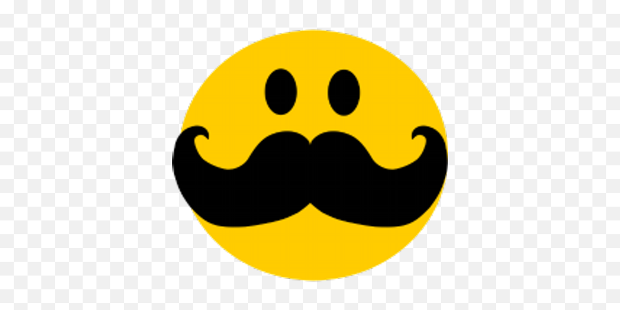 Typical Humor - Funny Moustache Emoji,Hair Pulling Emoticon