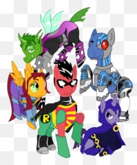 Sugarcube Corner - Teen Titans Robin As Pony Emoji