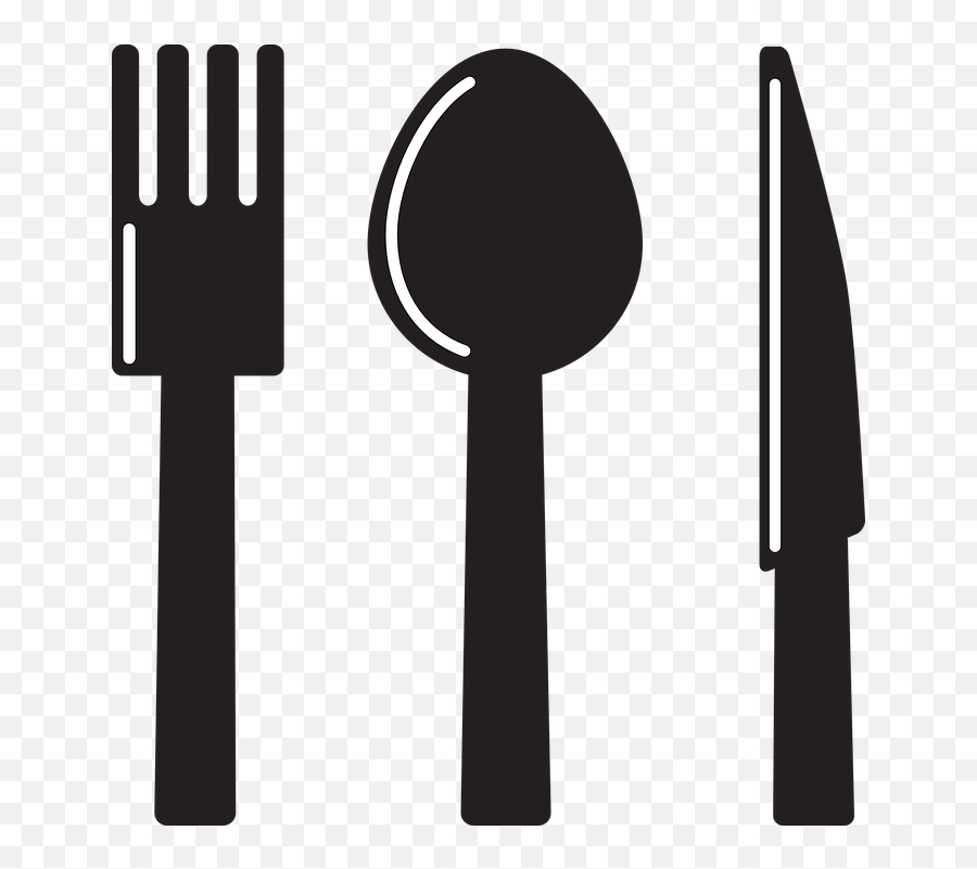 Free Fork Plate Vectors - Utensil Clip Art Emoji,Spoon Emoticon